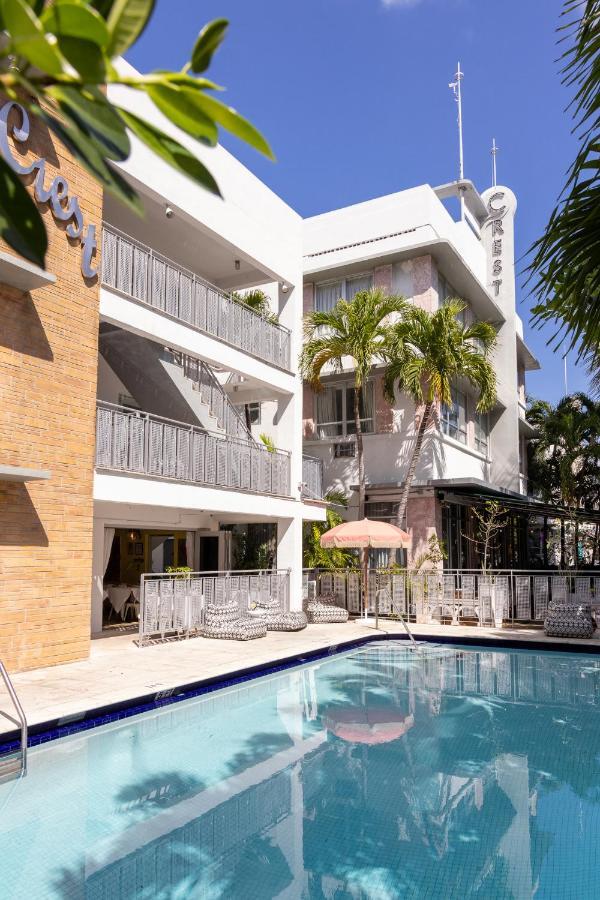 Crest Hotel Suites Miami Beach Exterior foto