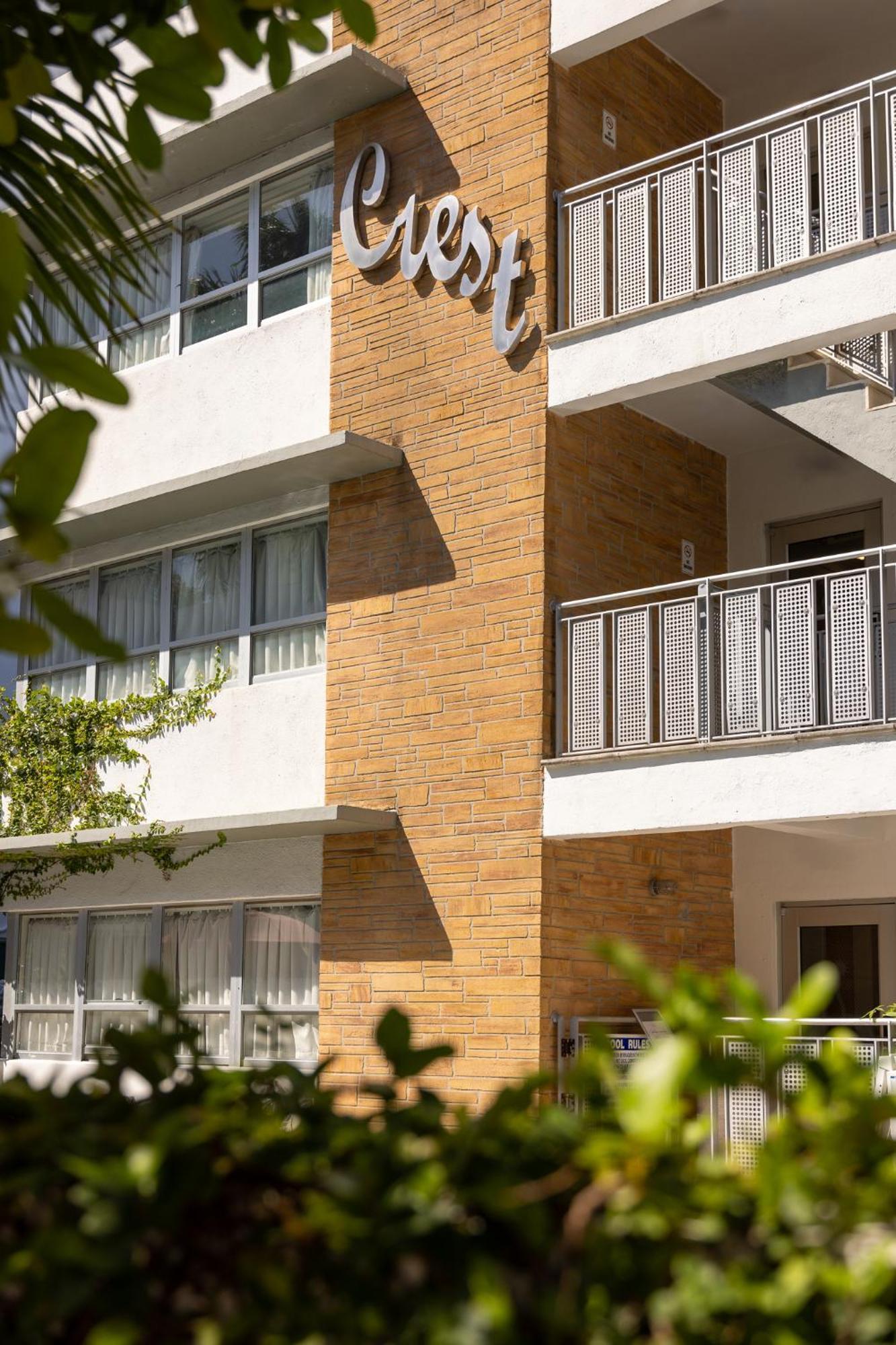 Crest Hotel Suites Miami Beach Exterior foto