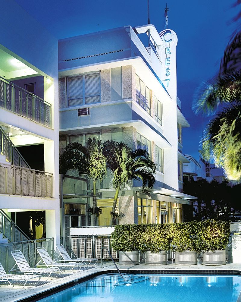 Crest Hotel Suites Miami Beach Exterior foto